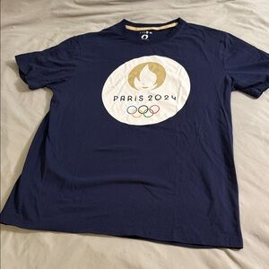Paris 2024 Navy Blue Olympic T-Shirt